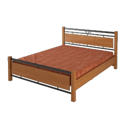 Кровать металлическая под матрас 2000х1600 V1